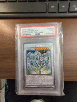 Yugioh Stardust Dragon TOCH-EN050 COLLECTORS RARE PSA 9 MINT UNL ED - Image 1