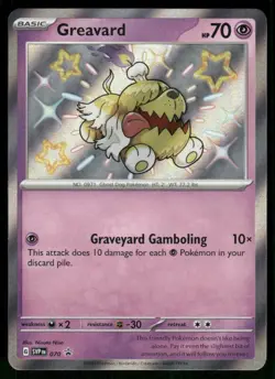 Greavard - 070 Promo Holo NM Pokemon SV: Scarlet & Violet Promo Cards - Image 1