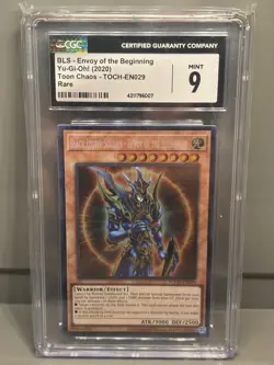 Yugioh Black Luster Soldier - Envoy of the Beginning TOCH-EN029 CGC 10 - Image 1