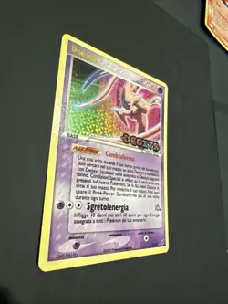 Deoxys 17/107 Attack Forme EX Deoxys Pokemon Card Reverse Holo Rare Ita NM - Image 4