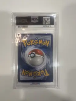 Mewtwo and Mew GX Tag Team Full Art Textured Promo Card SM191 PSA 7 - Image 2