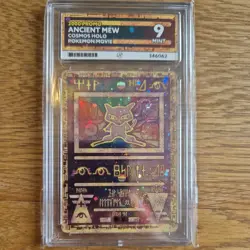 Ancient Mew ACE 9 Mint 2000 Promo Card. Graded Pokemon Card. - Image 1