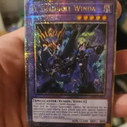 Yugioh El Shaddoll Winda (Alt Art) RA04-EN052 Quarter Century Secret Rare NM - Image 1