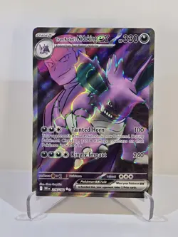 Pokemon Card Team Rocket's Nidoking EX 216/182 Destined Rivals - Full Art - Image 1