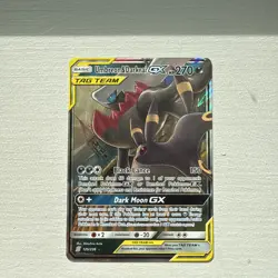 Pokemon TCG Umbreon & Darkrai GX 125/236 Sm-Unified Minds Holo Card NM/M - Image 1