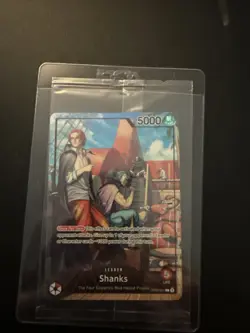 ONE PIECE Shanks Leader OP09-001 PSA Promo Card EXCLUSIVE Sealed Condition - Image 1