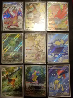 Huge Pokemon Card Lot Illustration Rares Secret Promo Foils Charizard 100+ Cards - Image 1