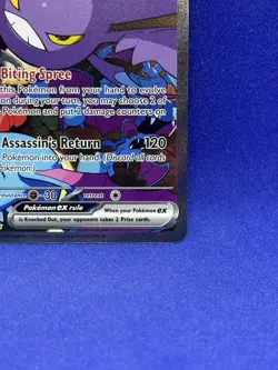 Team Rockets Crobat EX SIR Holo Card 234/182 Pokemon TCG - Destined Rivals NM/MT - Image 5