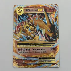 Pokemon TCG Mega Charizard EX Holo Trading Card XY Evolutions 13/108 - Image 1