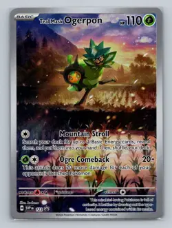 Pokemon SV: Scarlet & Violet Promo Cards #123 Teal Mask Ogerpon Promo - Image 1