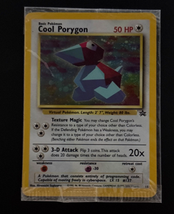 Cool Porygon Sealed Promo Holo Card *UNOPENED* - Image 1
