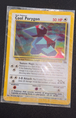 Cool Porygon Sealed Promo Holo Card *UNOPENED* - Image 2