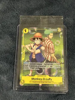 One Piece CCG Monkey.D.Luffy OP10-111 Rare Promo Card Factory Sealed Mint - Image 1