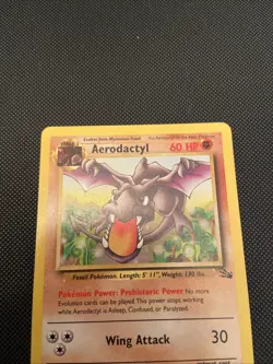 Aerodactyl 16/62 - Fossil Set - Pokemon Card - LP - Image 2