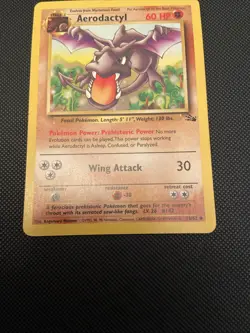 Aerodactyl 16/62 - Fossil Set - Pokemon Card - LP - Image 3