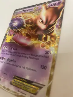 Pokemon - Mewtwo EX - 54/99 - Celebrations 25th - Classic Collection Card - Image 3