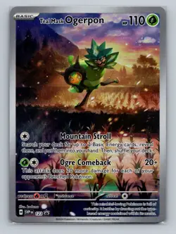 Pokemon SV: Scarlet & Violet Promo Cards #123 Teal Mask Ogerpon Promo - Image 1