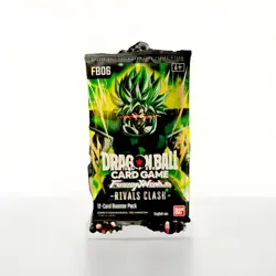 Dragon Ball Super Fusion World Rivals Clash 12 cards Booster Pack FB06 ENGLISH - Image 1