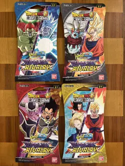 Dragon Ball Super Card Game Supreme Rivalry Booster Pack New Sealed - Lot Of 4 - Image 1
