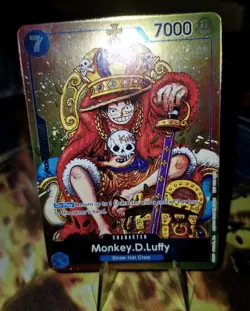 Monkey D. Luffy Convention Exclusive Foil 2024 Promo Card P-043 English - Image 3