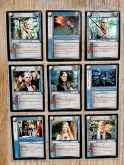 LOTR TCG Realms of The Elf Lords Complete English Set (122 Cards) NM/M - Image 3