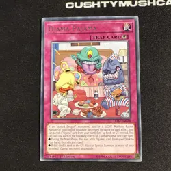 YUGIOH OJAMA PAJAMA RARE LED2-EN024 1ST EDITION - Image 2