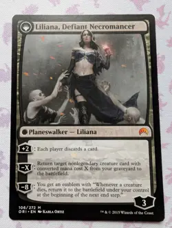 Liliana, Heretical Healer // Liliana, Defiant Necromancer - Magic Origins (ORI) - Image 2