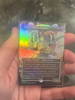 Myrel, Shield of Argive Foil, An Encyclopedia of Magic Secret Lair, NM - Image 1