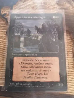 Apparition Des Marecages Carte Magic The Gathering Francais 1996 - Image 1