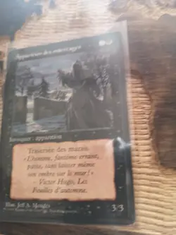 Apparition Des Marecages Carte Magic The Gathering Francais 1996 - Image 2