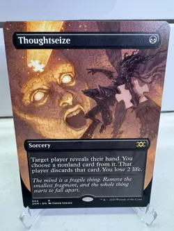 Thoughtseize (Borderless) Double Masters Regular - Image 1