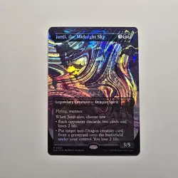 Junji, The Midnight Sky HALO FOIL Secret Lair Encyclopedia MTG NM 0037 - Image 1