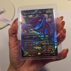 Junji, The Midnight Sky HALO FOIL Secret Lair Encyclopedia MTG NM 0037 - Image 2