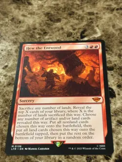 HEW THE ENTWOOD Magic MTG Lord of the Rings LOTR - Image 1