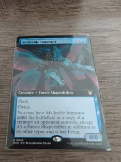 Malleable Impostor (Extended Art) Commander: Wilds of Eldraine Regular - Image 1