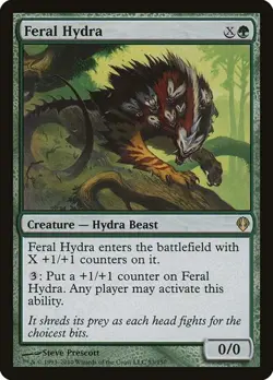 Feral Hydra Archenemy MP MTG - Image 1