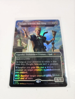 Dwight Schrute, Hay King FOIL - Secret Lair x THE OFFICE 2165 M Near Mint - Image 2