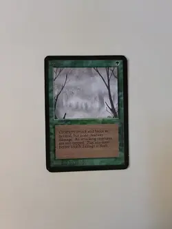 Magic The Gathering Alpha Set Fog MP Condition OC3369 - Image 1