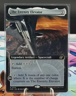 The Eternity Elevator (Extended Art) 354 NM MTG Edge of Eternities Magic - Image 1