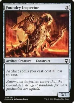 FOUNDRY INSPECTOR xfive N/M COMMANDER LEGENDS MTG - Image 1