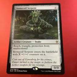 Stonecoil Serpent 235/269 Throne of Eldraine ELD MTG NM - Image 2