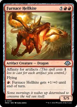 X 1 Furnace Hellkite NM-M Modern Horizons 121 MTG Magic The Gathering - Image 1