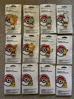Official Licensed Pokemon Pin Lot - Pikachu, Snorlax - Collection Lot of 12 - Image 1