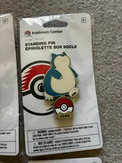 Official Licensed Pokemon Pin Lot - Pikachu, Snorlax - Collection Lot of 12 - Image 5