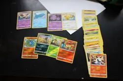 2019 Pokemon Cosmic Eclipse Cards W/ Reverse Holos Rares - Rowlet Weezing - Image 1