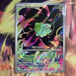 Pokemon TCG Bulbasaur IR Mega Evolution 133/132 English - NM - Image 1