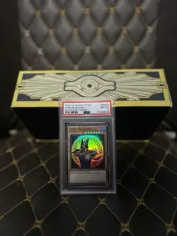 Yu-Gi-Oh! TCG Dark Magician Ultra Rare Battle of Chaos Ultra Rare PSA 8 - Image 1