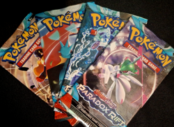 4x Pokemon TCG - Scarlet & Violet Paradox Rift Booster Packs SEALED - Image 1