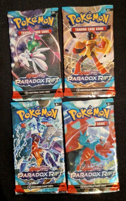 4x Pokemon TCG - Scarlet & Violet Paradox Rift Booster Packs SEALED - Image 2