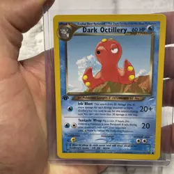 Pokemon Dark Octillery 62/105 Neo Destiny Regular 1st Edition Pokemon NM Vintage - Image 1